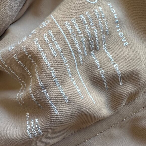 Honeylove Superpower Short in Nude Women's M Slimming Shaping - Picture 3 of 4